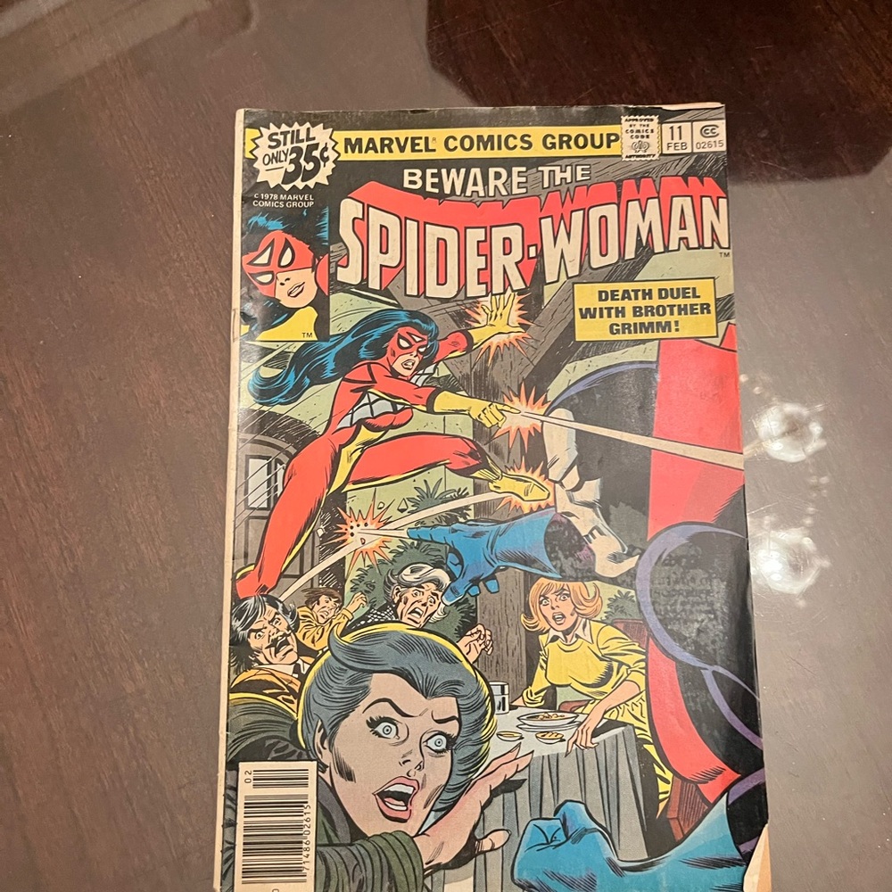 Marvel Comics Group BEWARE THE SPIDER-WOMAN #11